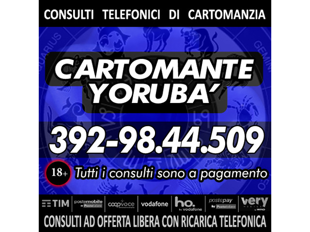 Il Cartomante YORUBA - Consulto di Cartomanzia
