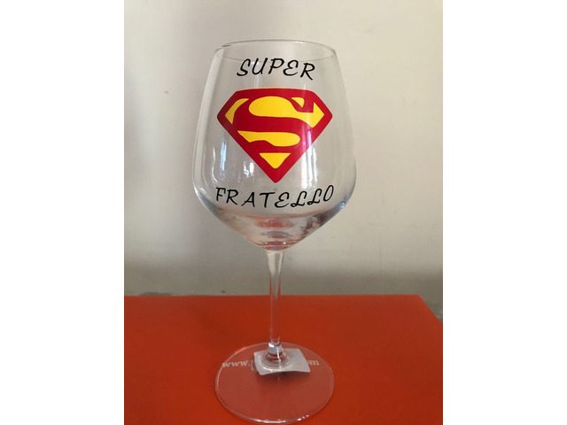 Bicchiere vino Super Fratello