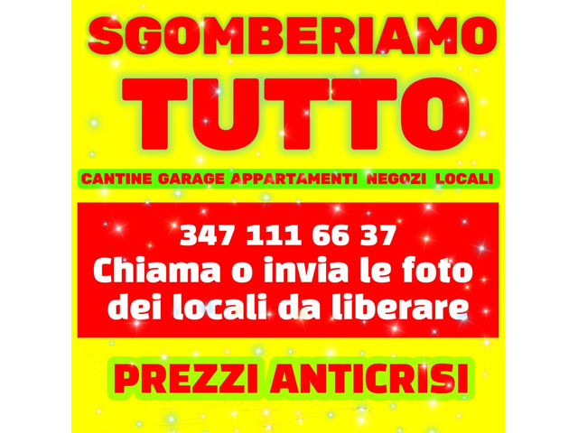 Servizi - SGOMBERIAMO TUTTO FLASH