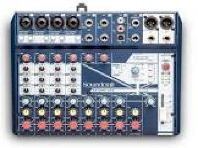 Telefonia - accessori - Beltel - soundcraft notepad 12fx console ultima svendita