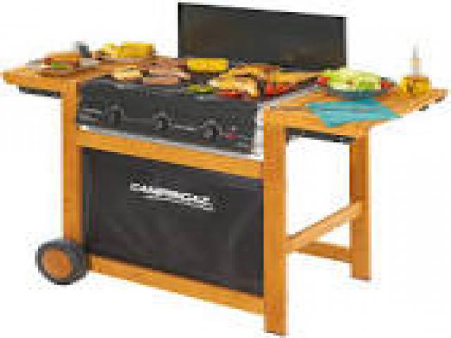 Telefonia - accessori - Beltel - campingaz barbecue gas adelaide 3 woody dual gas