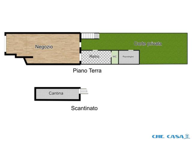 Case - Negozio in pieno centro a morciano