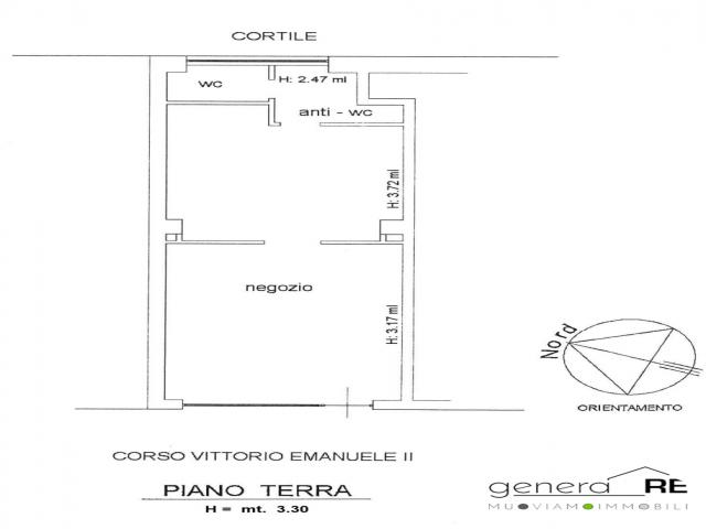 Case - Vendesi due locali commerciali corso vittorio emanuele ii