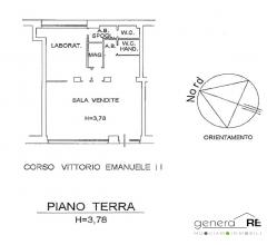 Case - Vendesi due locali commerciali corso vittorio emanuele ii