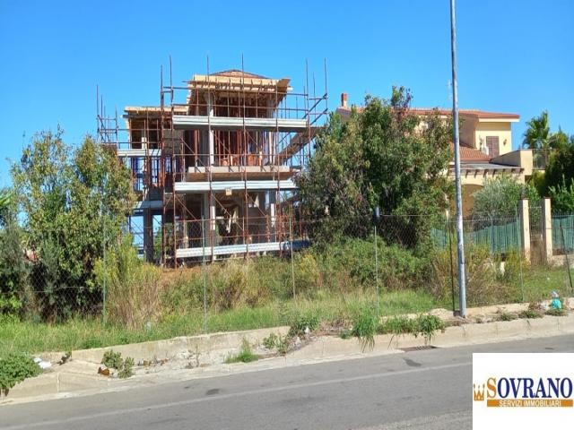 Case - Villagrazia di carini: villa bifamiliare su 3 livelli in corso di costruzione