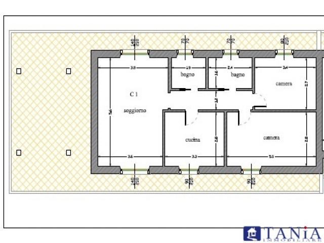 Case - Porzione di bifamiliare in costruzione con 1000 metri di giardino a molicciara rif 4162