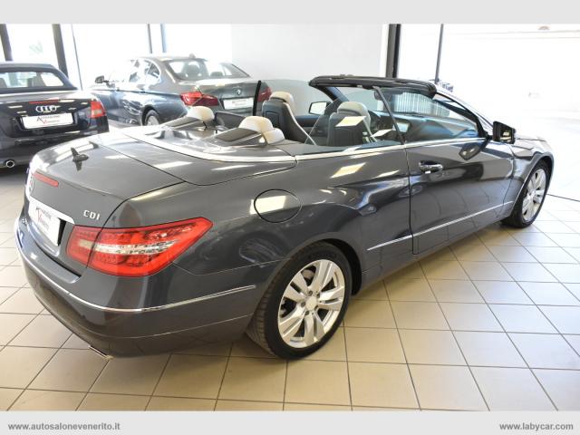 Auto - Mercedes-benz e 350 cdi cabrio blueeff. avantgarde