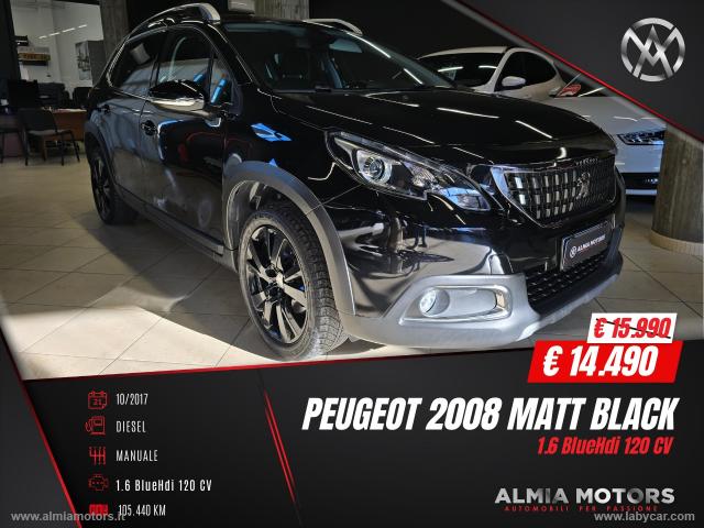 Auto - Peugeot 2008 bluehdi 120 s&s black matt