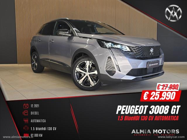 Auto - Peugeot 3008 bluehdi 130 s&s eat8 gt pack