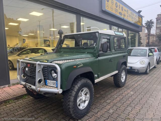 Land rover defender 90 2.5 td5 soft-top+++gancio traino