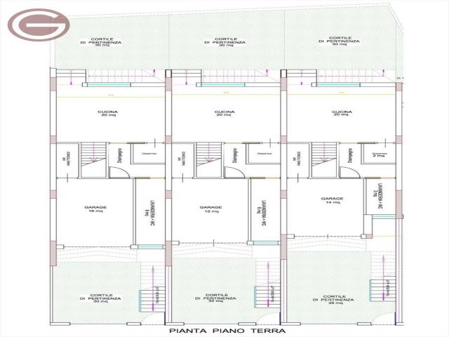 Appartamenti in Vendita - Villa a schiera in vendita a gioia tauro zona semicentrale