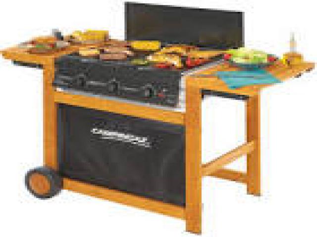 Telefonia - accessori - Campingaz barbecue gas adelaide 3 woody dual gas ultimo affare - beltel