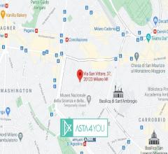 Case - Appartamento all'asta in via san vittore 37, milano (mi)