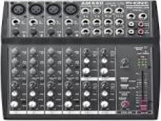 Telefonia - accessori - Beltel - phonic am440 mixer 12 canali tipo conveniente