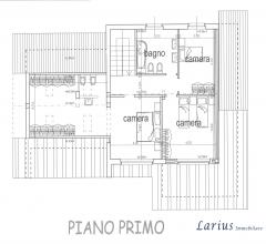 Case - Valbrona - terreno edificabile con progetto approvato per villa singola