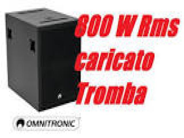 Telefonia - accessori - Beltel - mcgrey pas-118 subwoofer ultimo arrivo