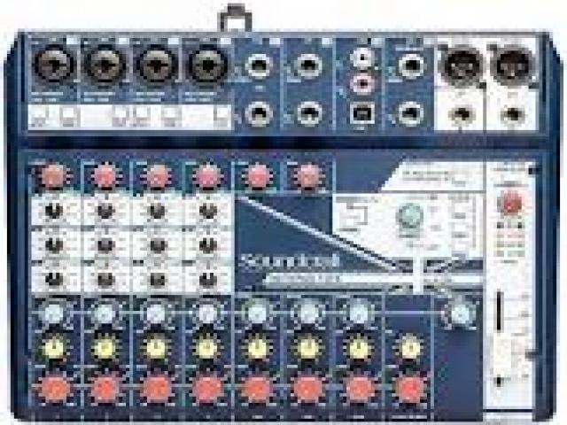 Telefonia - accessori - Beltel - soundcraft notepad 12fx console molto economico