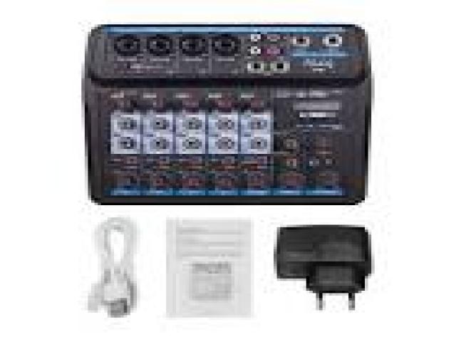 Beltel - muslady mini mixer musicale 6 canali vero affare