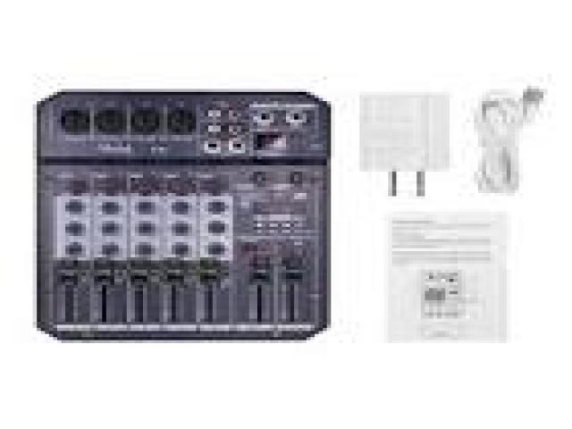 Beltel - muslady mini mixer musicale 6 canali tipo promozionale