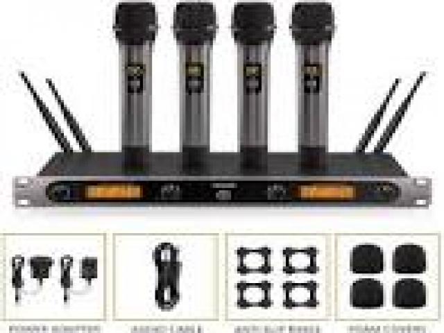 Beltel - ammoon sistema di microfono 4 canali uhf senza fili ultimo arrivo