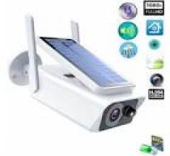 Beltel - ctronics 1080p telecamera wifi esterno con pannello solare ultima liquidazione